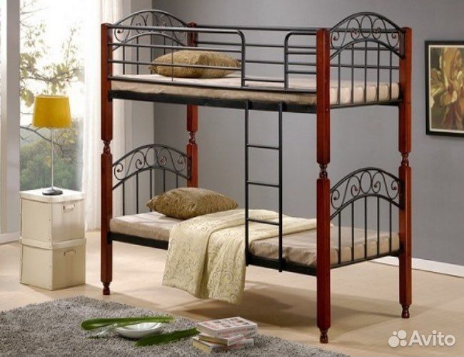 Кровать кованная