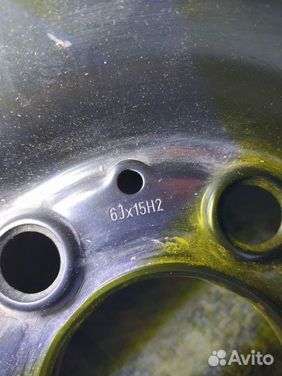 Диск колёсный железный Мерседес W203 6Jx15H