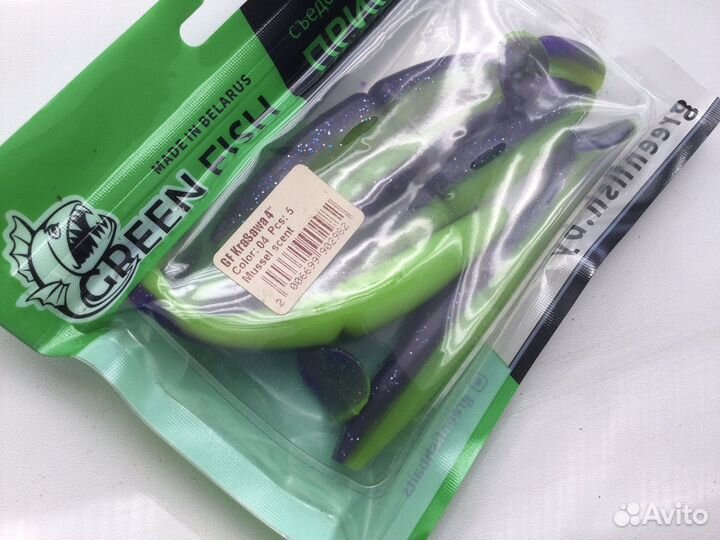 Приманки силиконовые 9 пачек