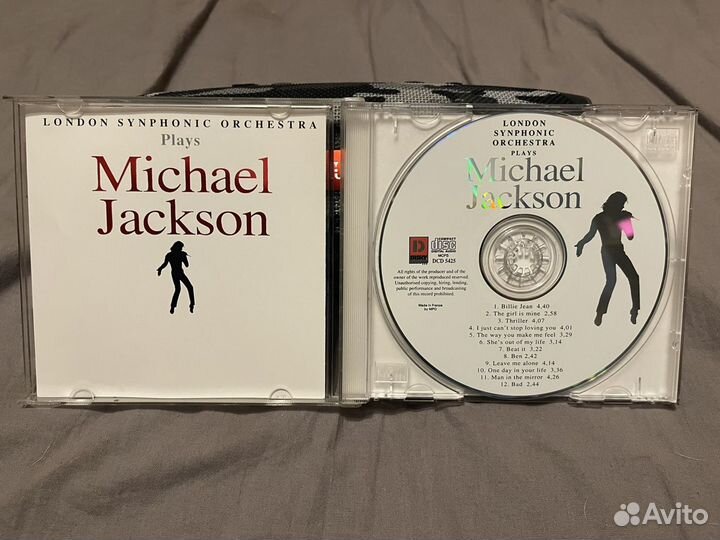 Michael Jackson, London symphonic orchestra cd