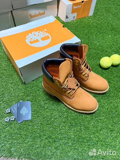 Ботинки зимние timberland (разные цвета)