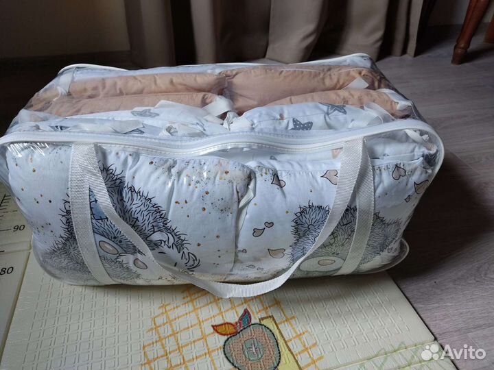 Бортики в детскую кроватку