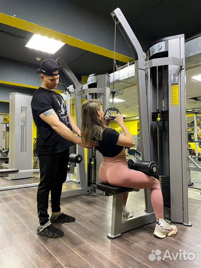 Абонемент в тренажёрный зал Безлимит 12 мес