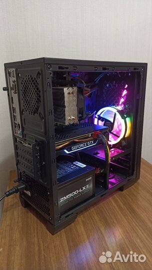 Игровой пк i3 10100f+1660super+16Gb DDR4