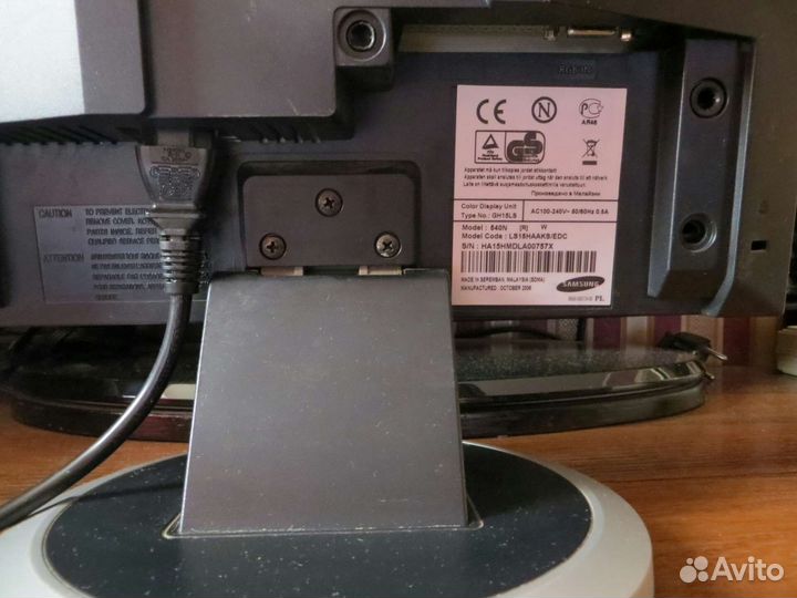 Монитор Samsung Syncmaster 540N на запчасти