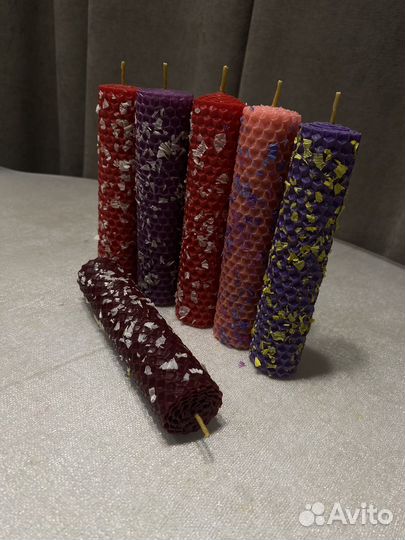 Свечи из вощины 1 штука