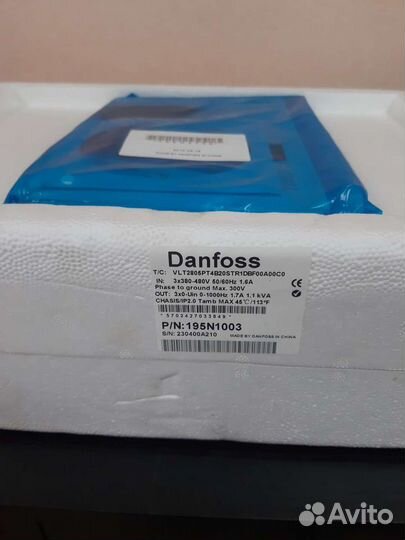 Преобразователь частоты danfoss