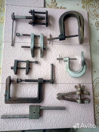 Тиски и струбцины ручные СССР