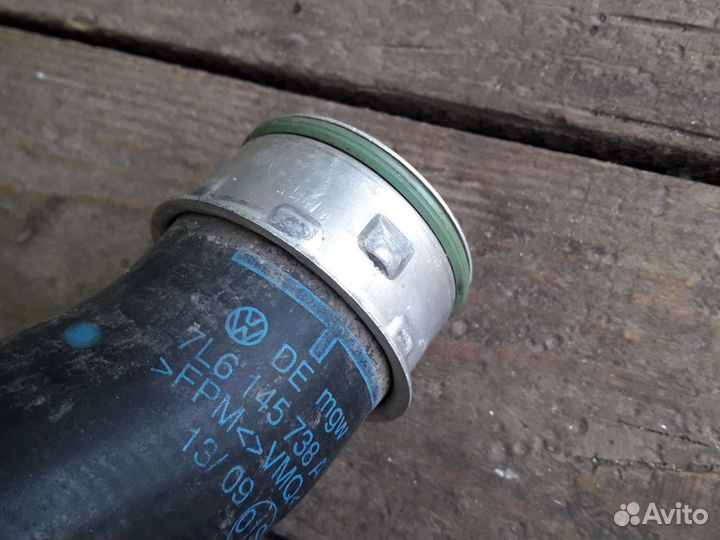 Патрубок интеркуллера Volkswagen touareg gp 3.0tdi