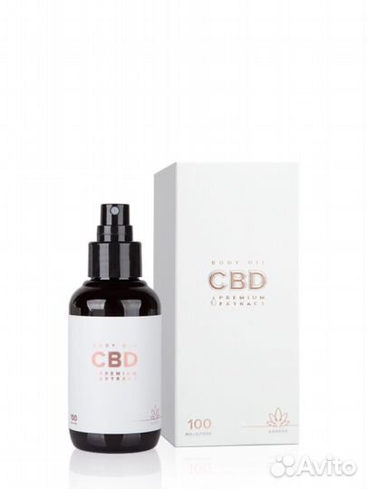 Масло для тела с CBD