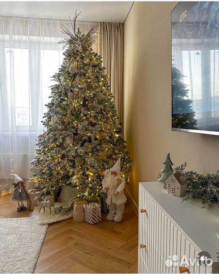 Новая елочка Аляска премиум 185 см