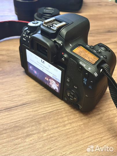 Фотоаппарат canon 77d kit с пультом