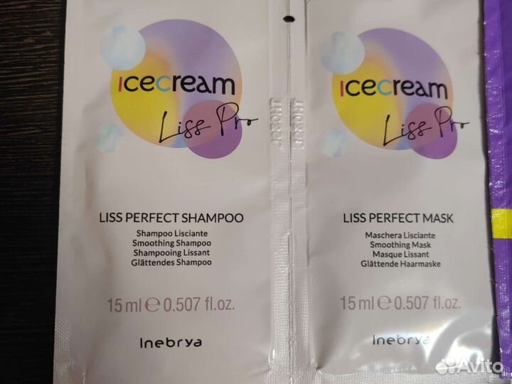 Пробники миниатюры для волос Inebrya