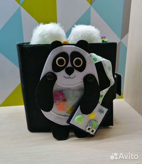 Книжки развивающие из фетра новые