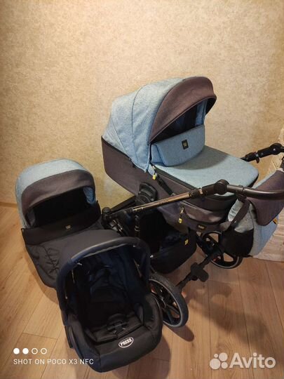 Коляска 3 в 1 expander exeo