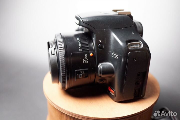 Фотоаппарат canon 450d/yongnou 50mm/f1.8