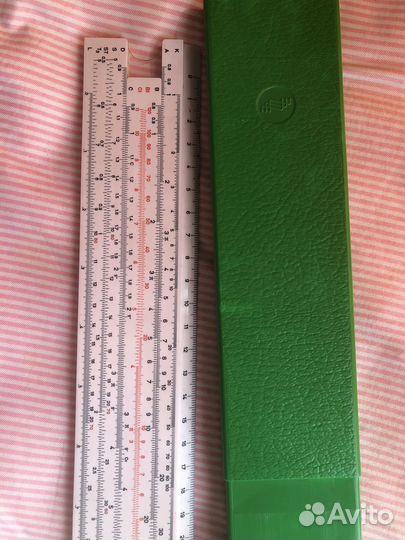 Линейка логарифмическая СССР