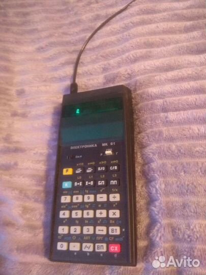 Калькулятор электроника мк-61
