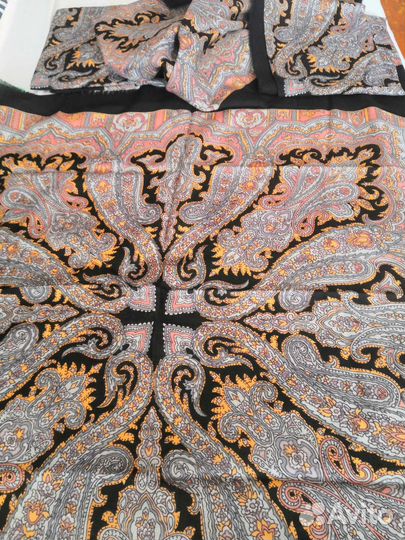 Платки Павлопосад.для шитья,шерсть100