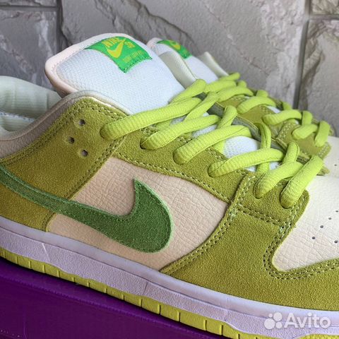 Кроссовки мужские Nike SB dunk low Green Apple