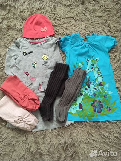 Вещи пакетом на девочку