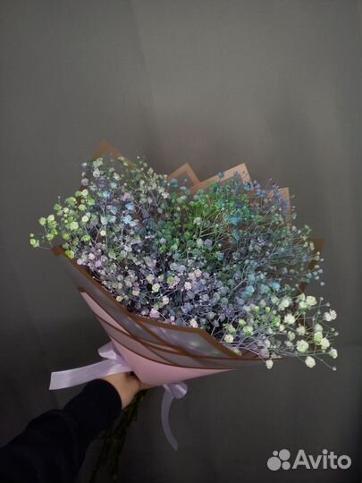 Букет из 5 гипсофил