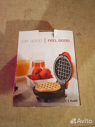 Электровафельница новая