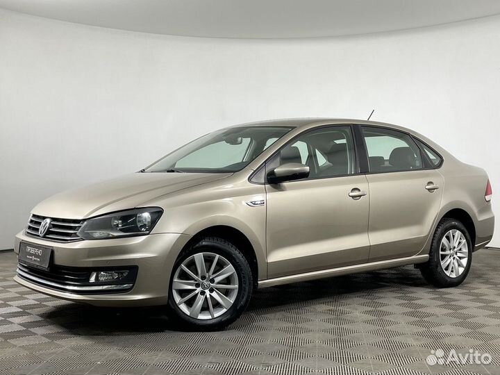 Volkswagen Polo 1.6 AT, 2015, 90 268 км