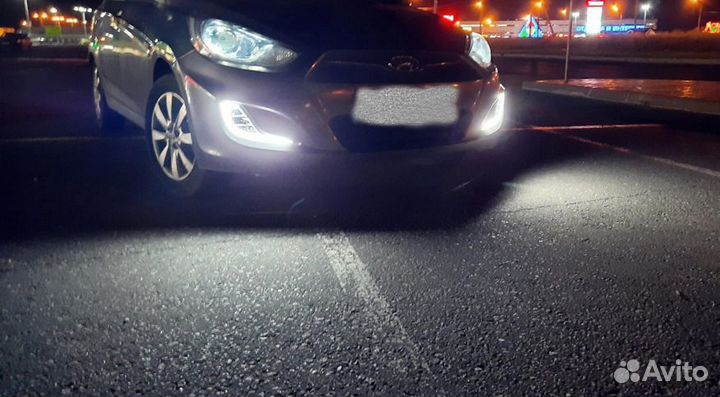 Led птф Hyundai Solaris до рест 2011-2014