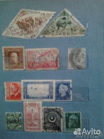 Почтовые коллекционные марки редких стран мира