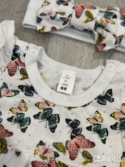 Платье боди для девочки