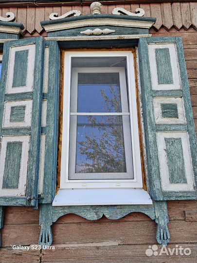 Ставни с наличниками