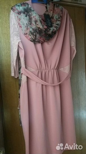 Платье р 56