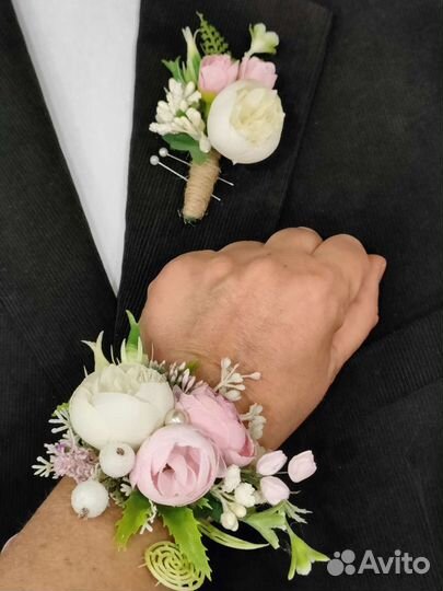 Бутоньерки для свидетелей