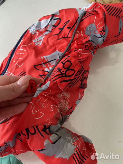 Зимний комбинезон на собаку р.14