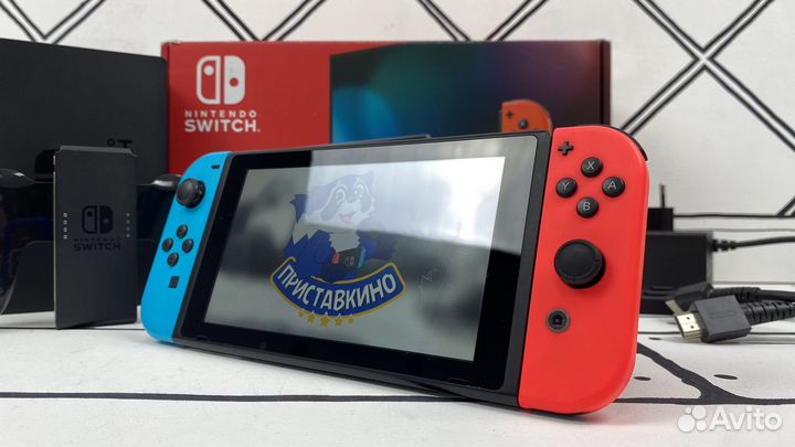 Прошитый Nintendo Switch Rev 2