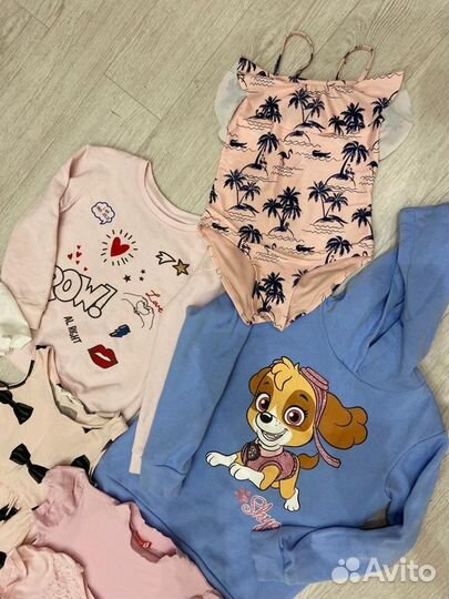 Вещи пакетом на девочку