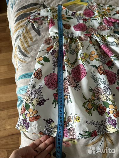 Платье для девочки летнее нарядное 110