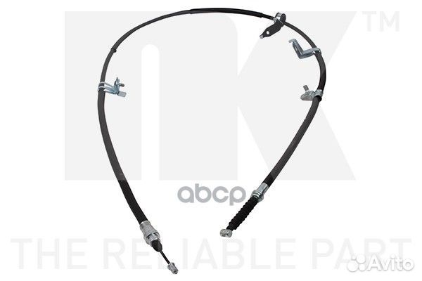 Трос ручного тормоза mazda 5 1828мм зад.лев. 90