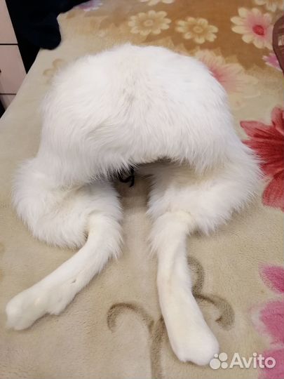 Шапка ушанка из песца