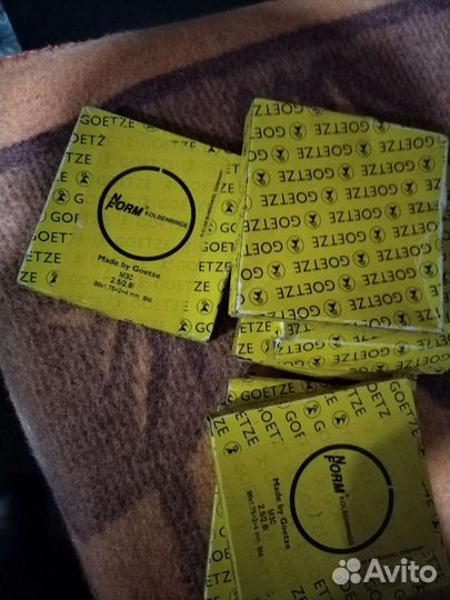 Кольца поршневые бмв