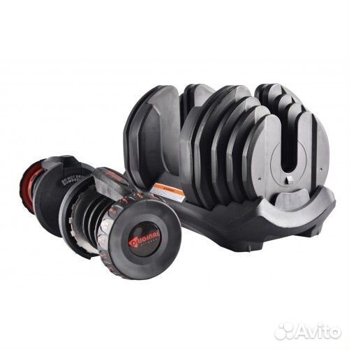 Комплект гантелей с подставкой 40 кг Original Fitn