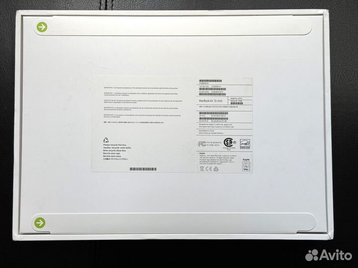 Apple MacBook Air 13 M3 (2024) русская клавиатура