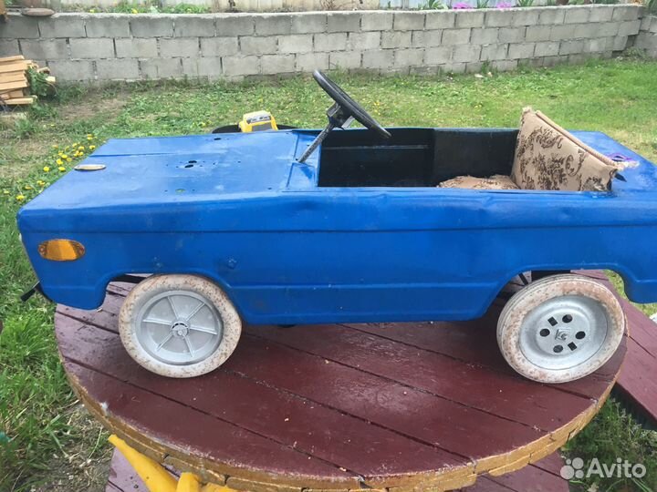 Педальная машина из СССР