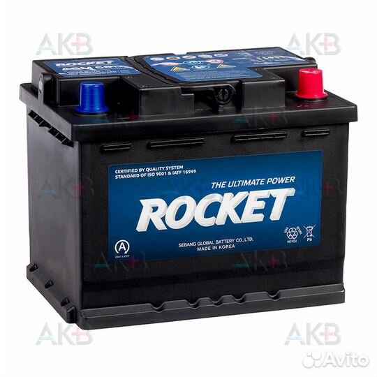 Аккумулятор автомобильный Rocket AGM L2 60Ah 640A