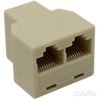 Разветвитель 5bites LY-US027 RJ-45F – 2xRJ-45F, ка