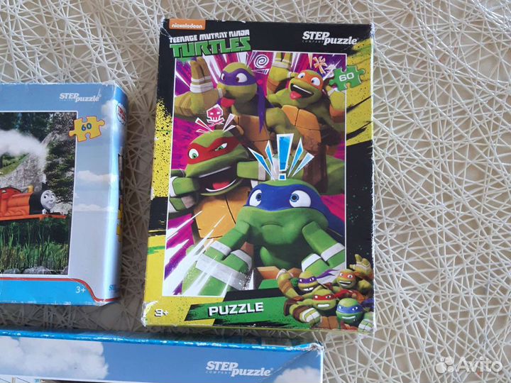 Пазлы Томас и друзья+машина+боулинг