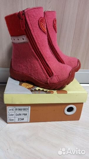 Зимние ботинки валенки 23 размер Котофей