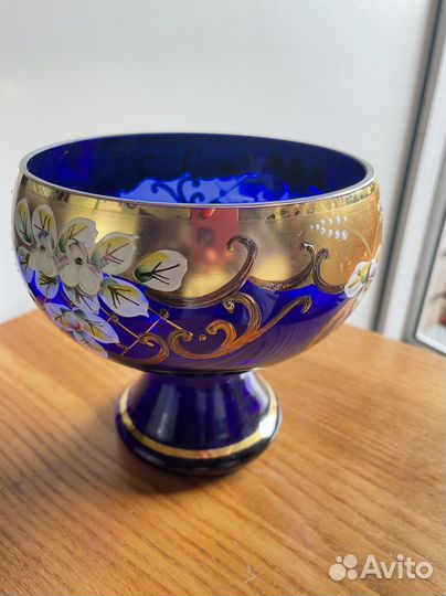Посуда Богемия смальта Чехословакия