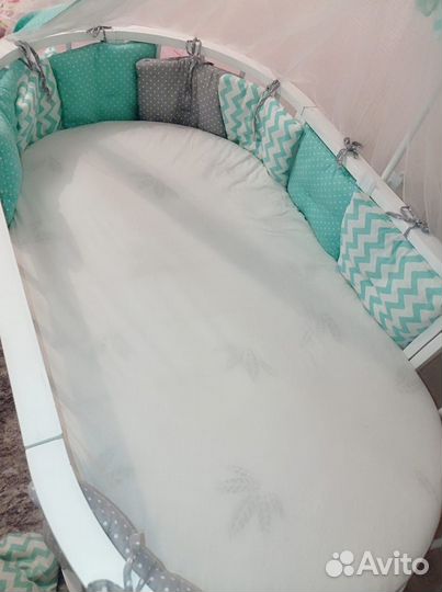 Кроватка 7 в 1 и полный копмлект